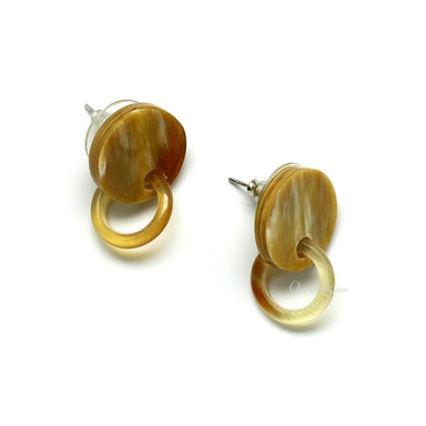 Horn Ear Studs #11613 - HORN JEWELRY