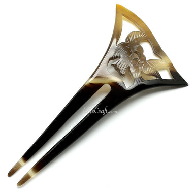 Horn Hair Pin #10814 - HORN JEWELRY