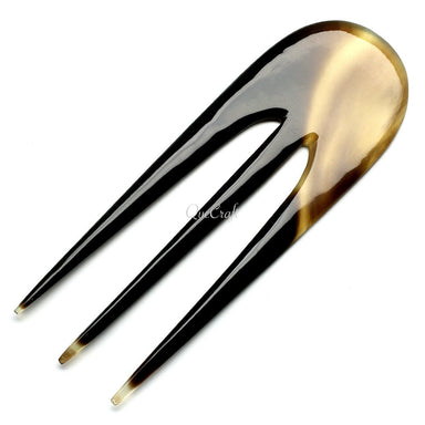 Horn Hair Pin #10619 - HORN JEWELRY