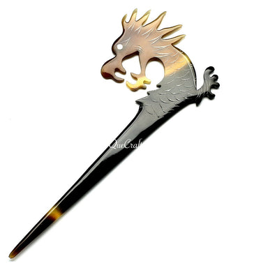 Horn Hair Stick #10535 - HORN JEWELRY