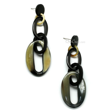 Horn Earrings #11480 - HORN JEWELRY