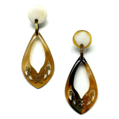 Horn Earrings #11407 - HORN JEWELRY