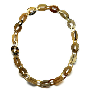 Horn Chain Necklace #9755 - HORN JEWELRY