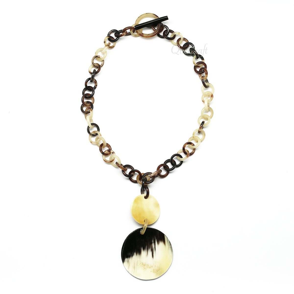 Horn Chain Necklace #4049 - HORN JEWELRY