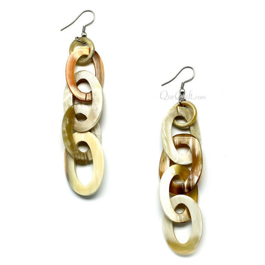 Horn Earrings #10866 - HORN JEWELRY