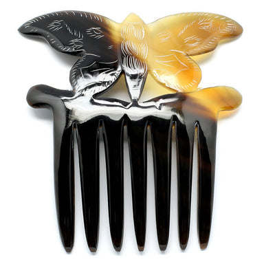 Horn Hair Comb #10466 - HORN JEWELRY
