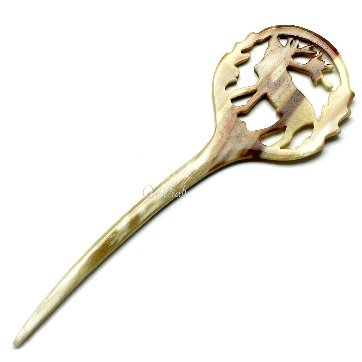 Horn Hair Stick #10545 - HORN JEWELRY
