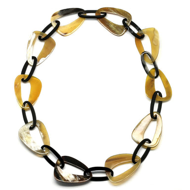 Horn Chain Necklace #9717 - HORN JEWELRY