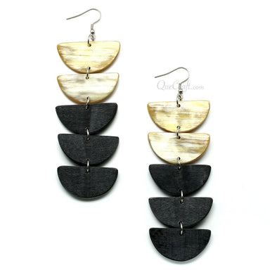 Horn Earrings #11583 - HORN JEWELRY