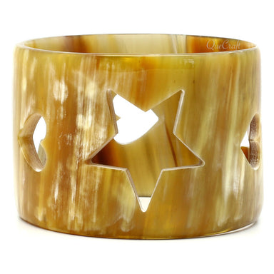 Horn Bangle Bracelet #9627 - HORN JEWELRY