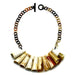 Horn Chain Necklace #11038 - HORN JEWELRY