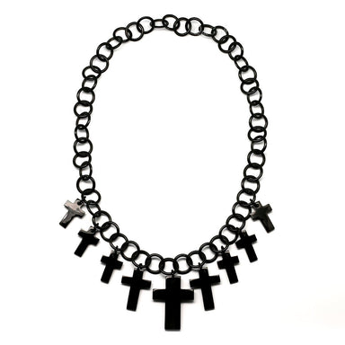 Horn Chain Necklace #5193 - HORN JEWELRY