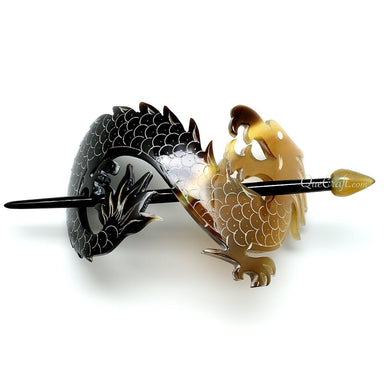 Horn Hair Barrette #10855 - HORN JEWELRY