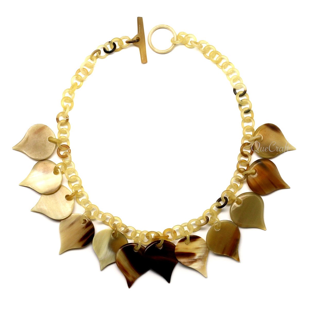 Horn Chain Necklace #5229 - HORN JEWELRY