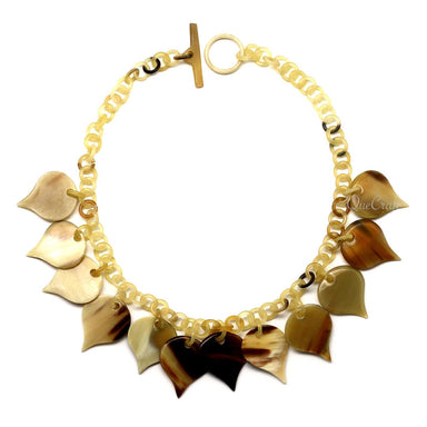Horn Chain Necklace #5229 - HORN JEWELRY