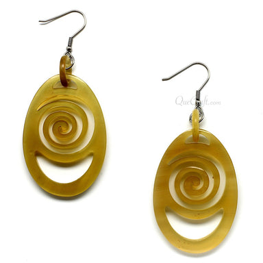 Horn Earrings #10214 - HORN JEWELRY