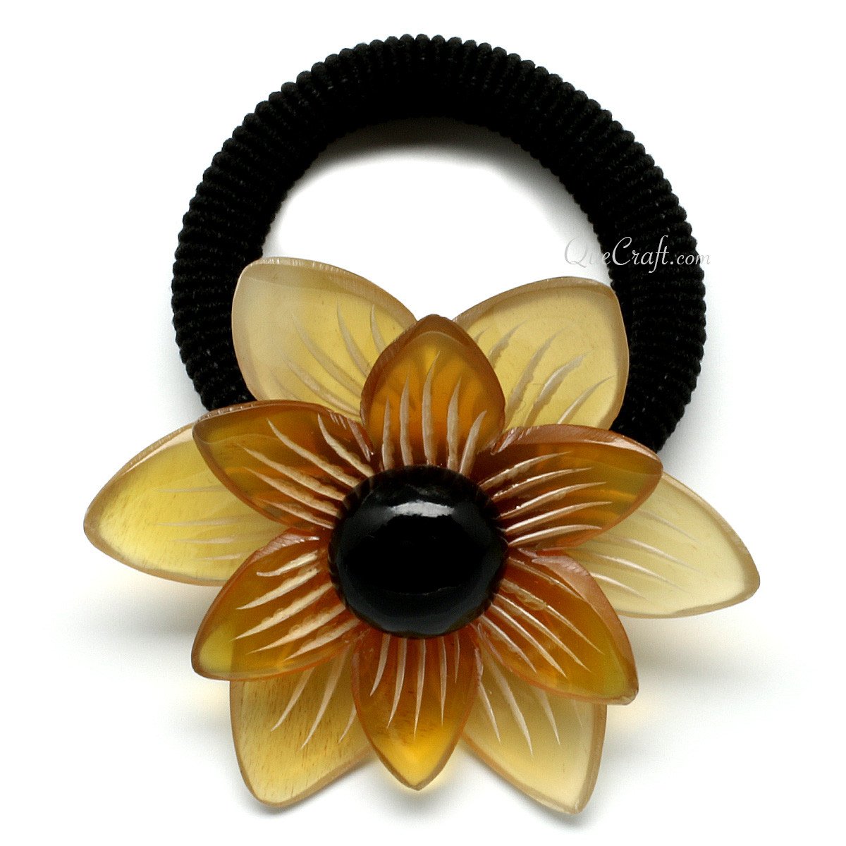 Horn Ponytail Holder #10719 - HORN JEWELRY