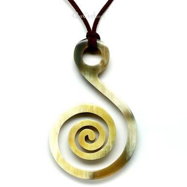Horn Pendant #11446 - HORN JEWELRY