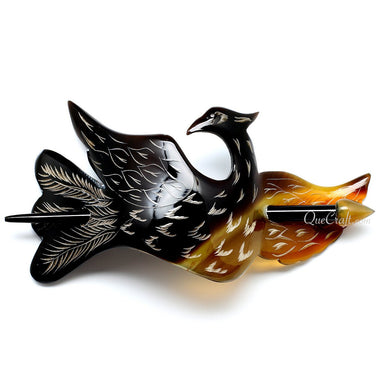 Horn Hair Barrette #10859 - HORN JEWELRY