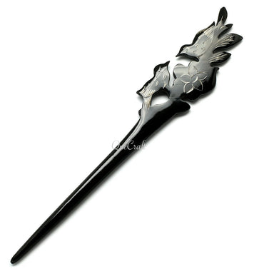 Horn Hair Stick #10554 - HORN JEWELRY