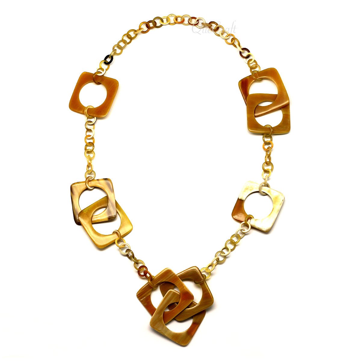 Horn Chain Necklace #5267 - HORN JEWELRY