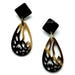 Horn Earrings #11424 - HORN JEWELRY