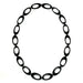 Horn Chain Necklace #11078 - HORN JEWELRY
