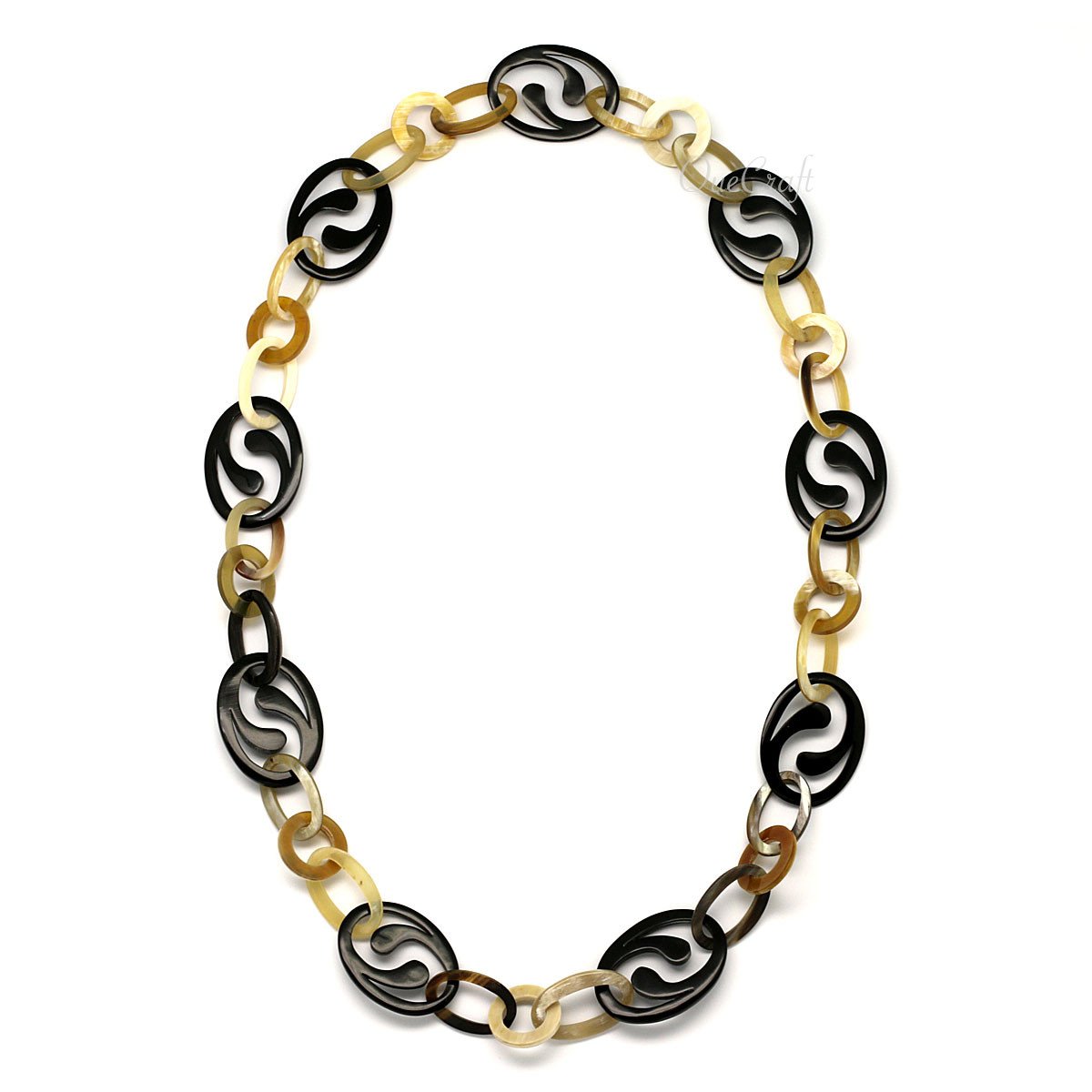 Horn Chain Necklace #5287 - HORN JEWELRY