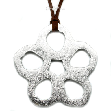 Horn & Lacquer Pendant #11068 - HORN JEWELRY