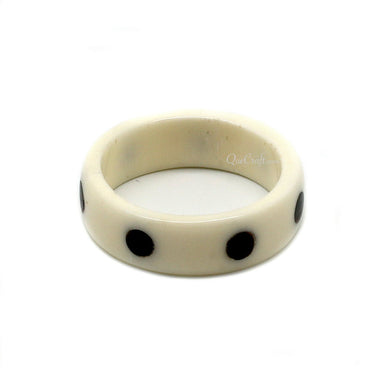 Bone & Horn Scarf Ring #11298 - HORN JEWELRY
