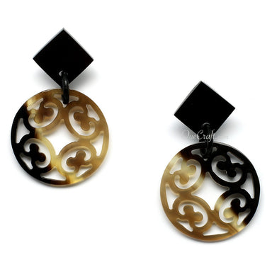Horn Earrings #10290 - HORN JEWELRY