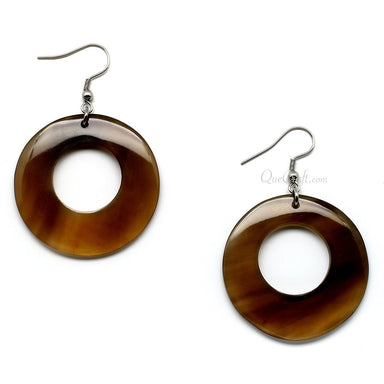 Horn Earrings #10015 - HORN JEWELRY