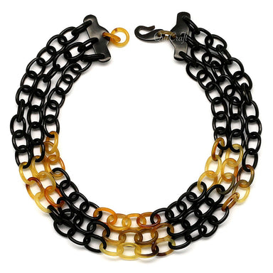 Horn Chain Necklace #4385 - HORN JEWELRY