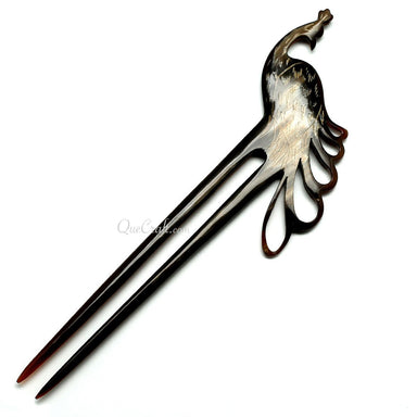 Horn Hair Pin #11202 - HORN JEWELRY