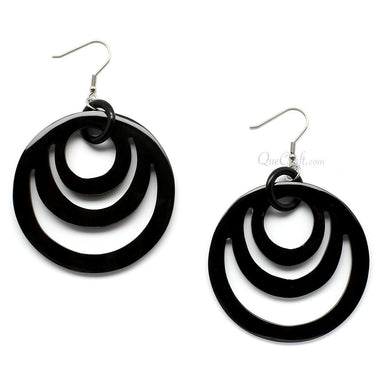 Horn Earrings #10337 - HORN JEWELRY