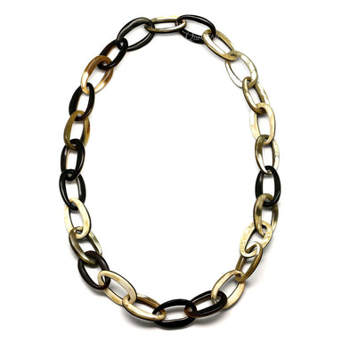 Horn Chain Necklace #5187 - HORN JEWELRY