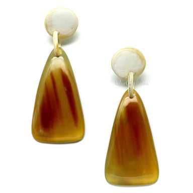 Horn Earrings #11406 - HORN JEWELRY
