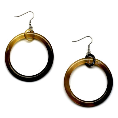 Horn Earrings #6642 - HORN JEWELRY