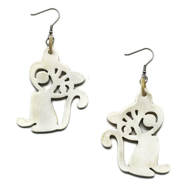 Horn Earrings #6144 - HORN JEWELRY