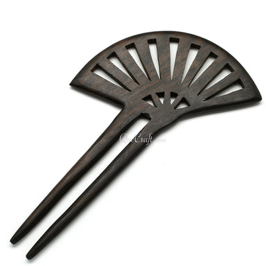 Ebony Hair Pin #10767 - HORN JEWELRY