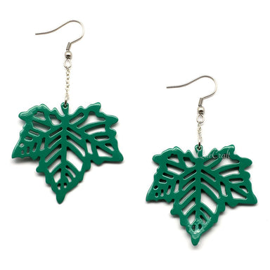Horn & Lacquer Earrings #4949 - HORN JEWELRY
