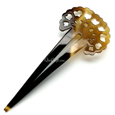 Horn Hair Pin #10771 - HORN JEWELRY