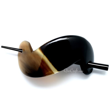 Horn Hair Barrette #10927 - HORN JEWELRY