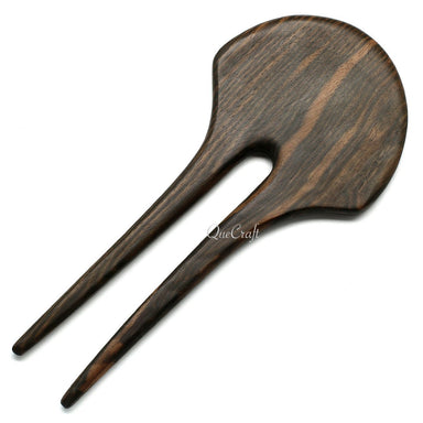Ebony Hair Pin #10609 - HORN JEWELRY