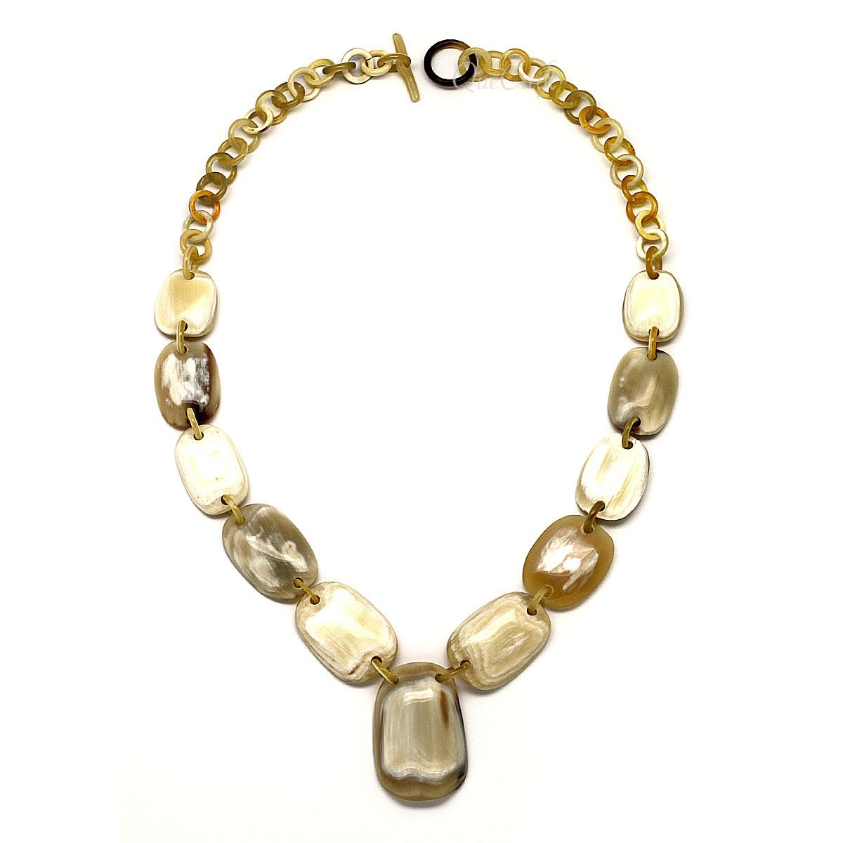 Horn Chain Necklace #4367 - HORN JEWELRY