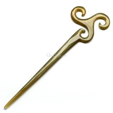 Horn Hair Stick #10610 - HORN JEWELRY