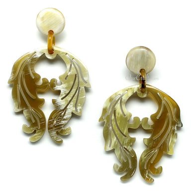 Horn Earrings #11629 - HORN JEWELRY