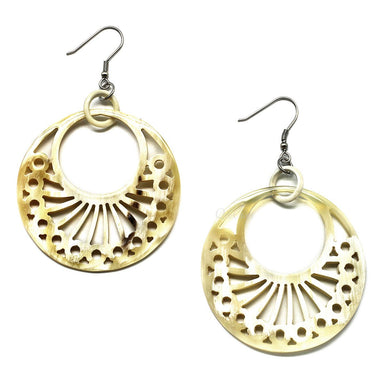 Horn Earrings #6138 - HORN JEWELRY