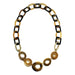 Horn Chain Necklace #4165 - HORN JEWELRY