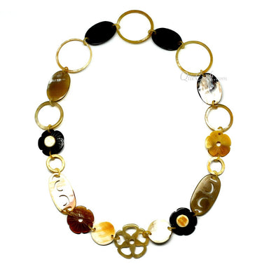 Horn Chain Necklace #10091 - HORN JEWELRY